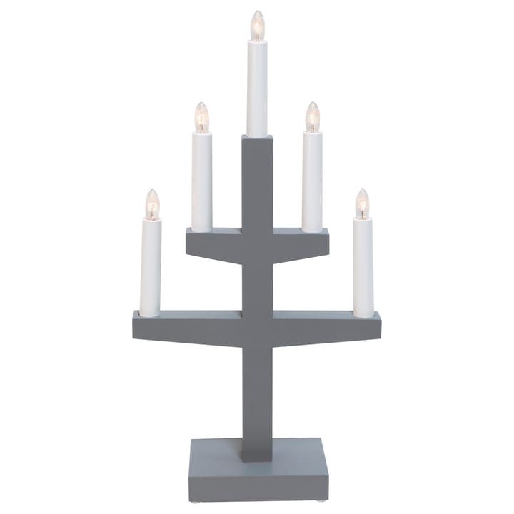 Trapp advent candle arch 46 cm - grey - Star Trading