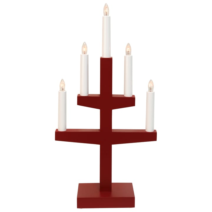 Trapp advent candle arch 46 cm - red - Star Trading