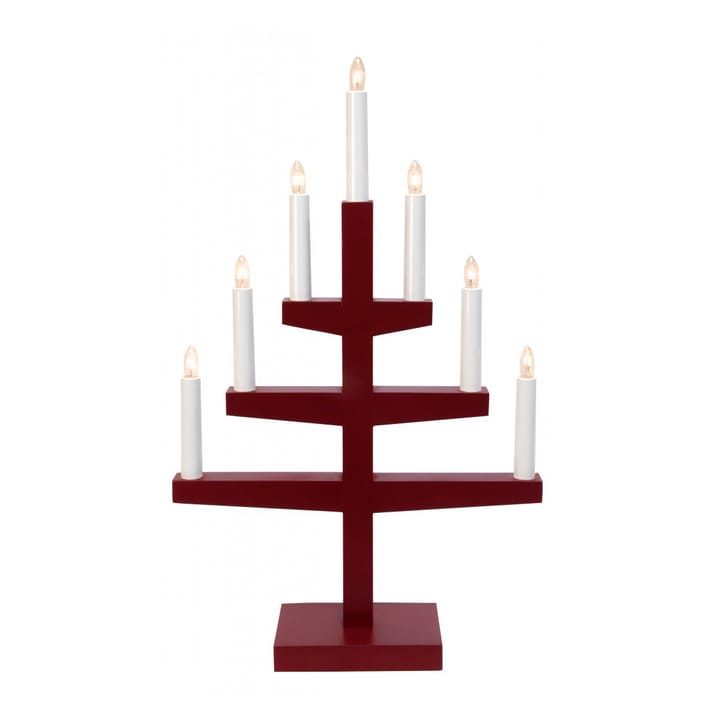 Trapp advent candle arch 54 cm - red - Star Trading