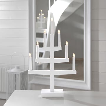 Trapp advent candle arch 54 cm - white - Star Trading