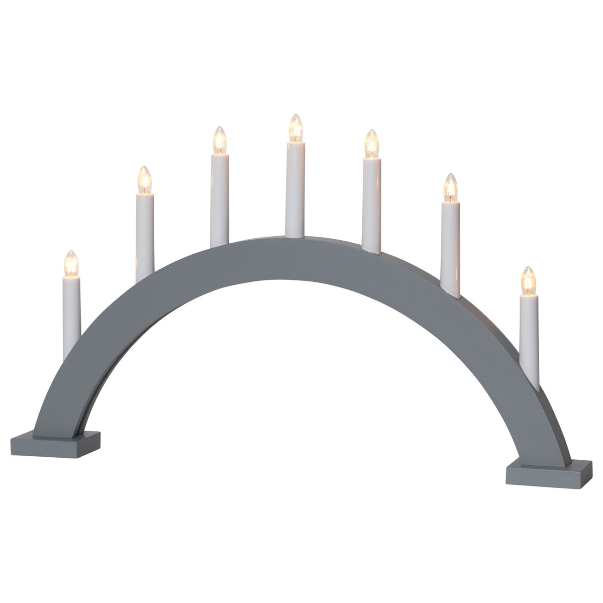 Star Trading Trapp advent candle arch grey | Scandinavian Design | Advent lights | Grey
