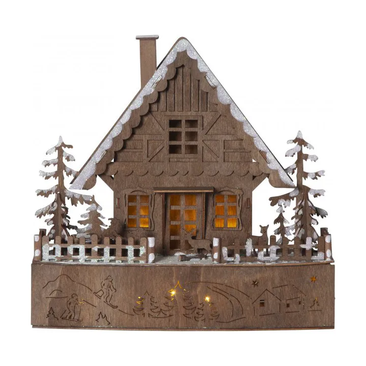 Trier candlestick 30 cm, Nature Star Trading