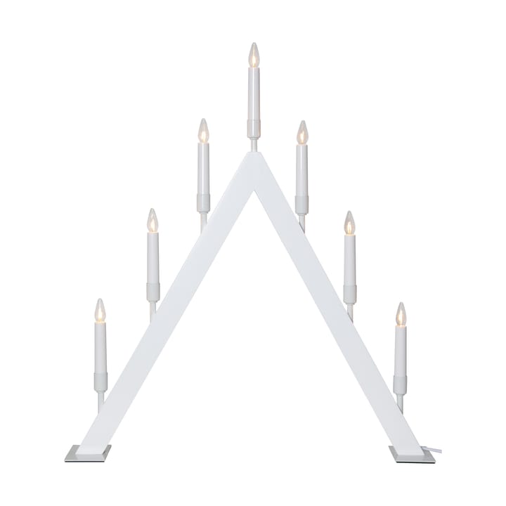 Vind A advent candlestick - White - Star Trading