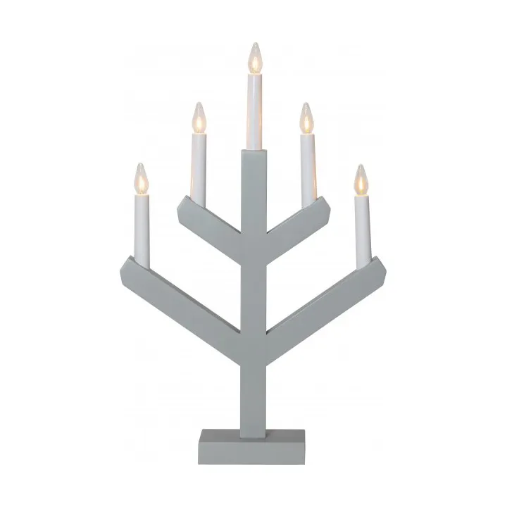 Vinga candle holder 32 cm, Gray Star Trading