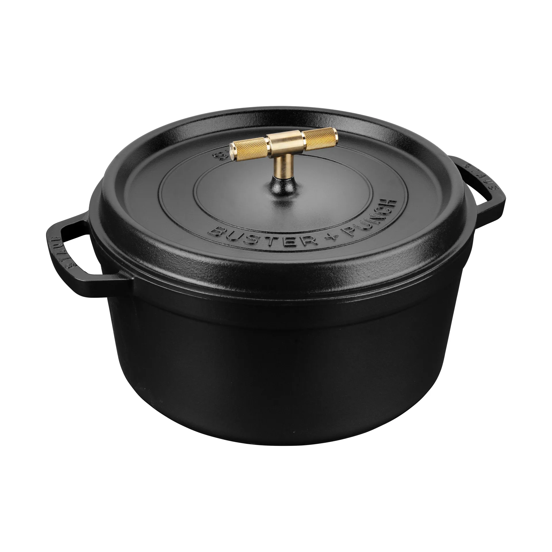 Buster & Punch cast iron brass pot, 6.75 L STAUB