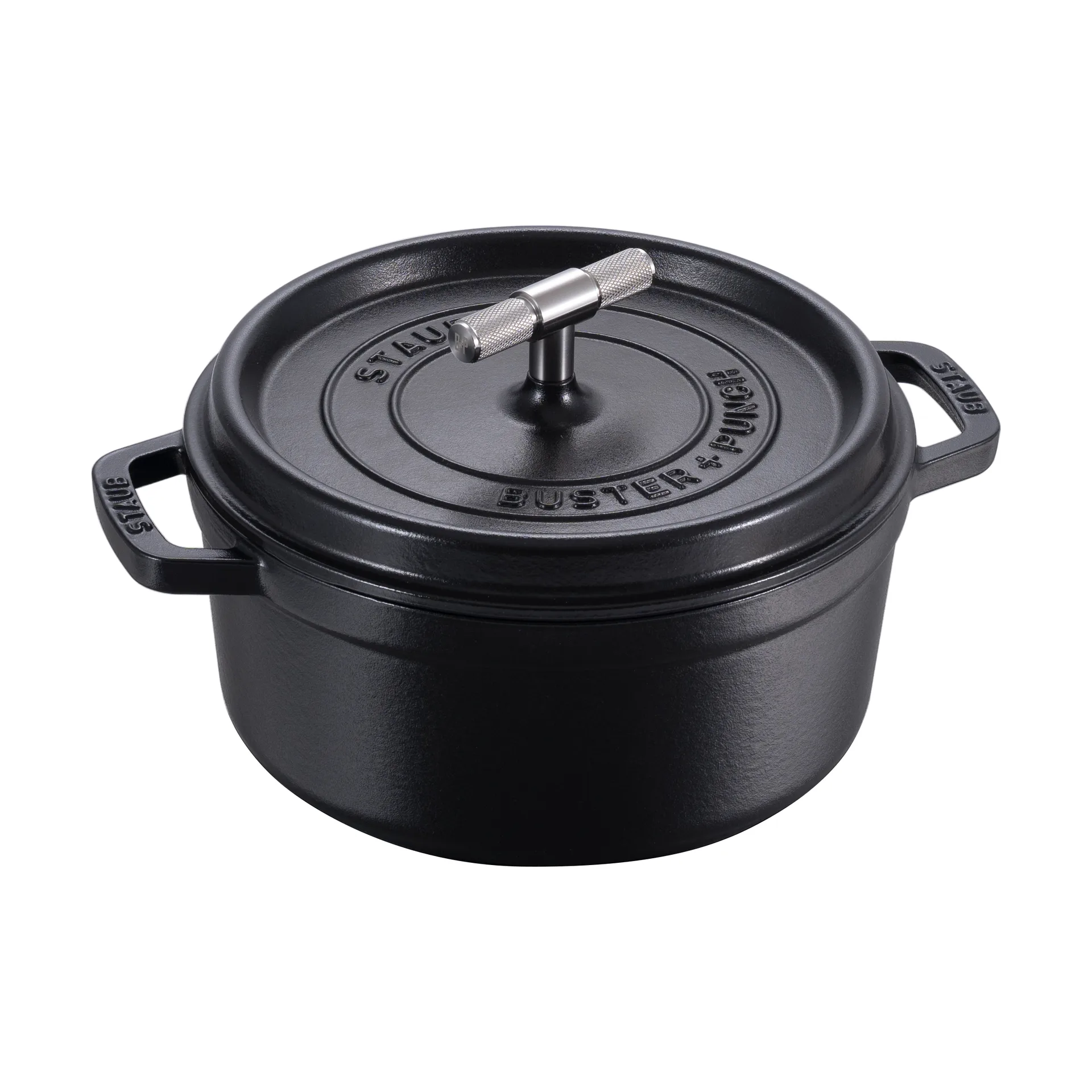 Buster & Punch cast iron stainless steel pot, 3.7 L STAUB