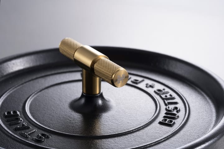 Buster & Punch T-shaped knob 8 cm, Brass STAUB