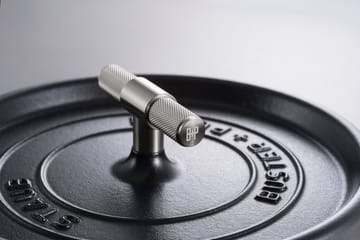 Buster & Punch T-shaped knob 8 cm - Stainless steel - STAUB