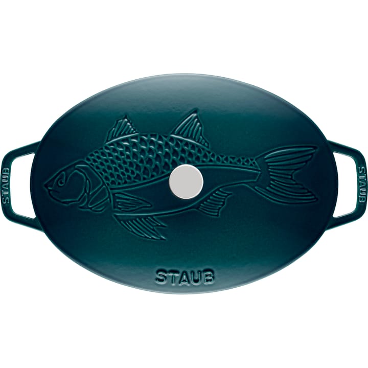 La Mer oval casserole dish - three layered enamel - 32 cm - STAUB