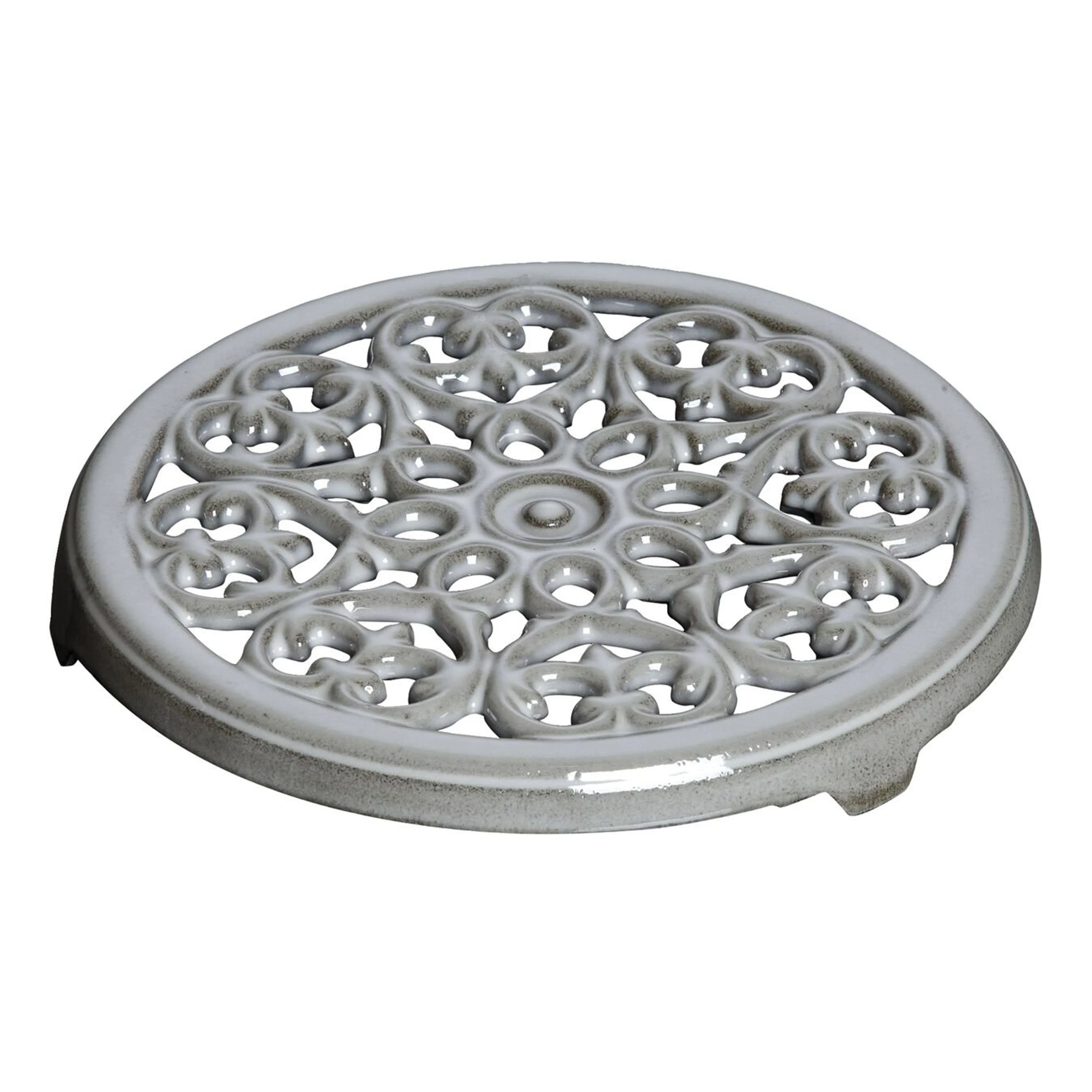Lilly cast iron coaster Ø23 cm from STAUB - NordicNest.com