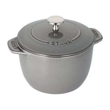 Rice cocotte cast iron pot 1.6 L - grey - STAUB