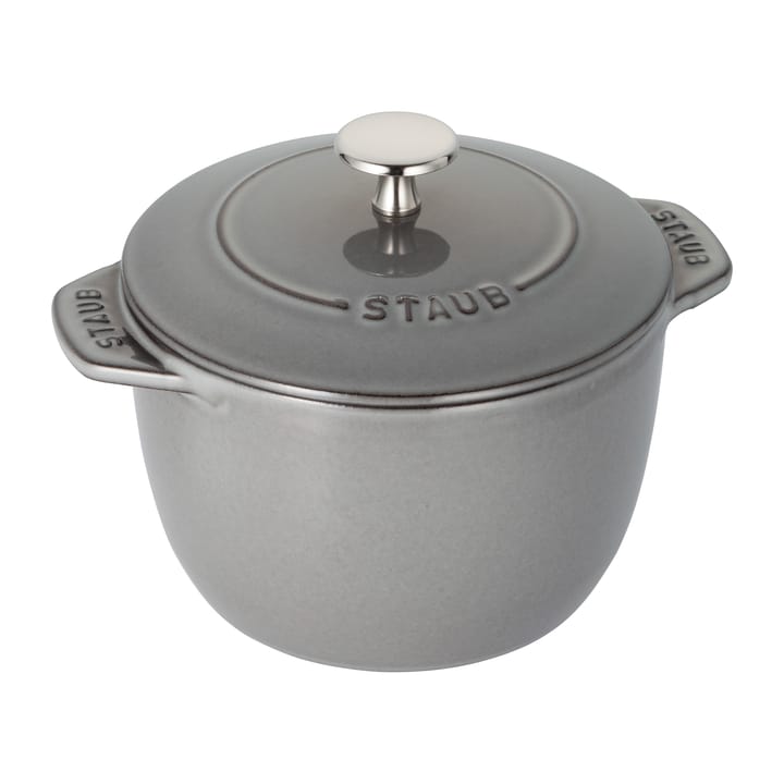 Rice cocotte cast iron pot 1.6 L - grey - STAUB