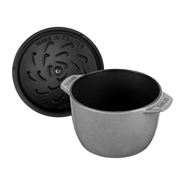 Rice cocotte cast iron pot 1.6 L - grey - STAUB