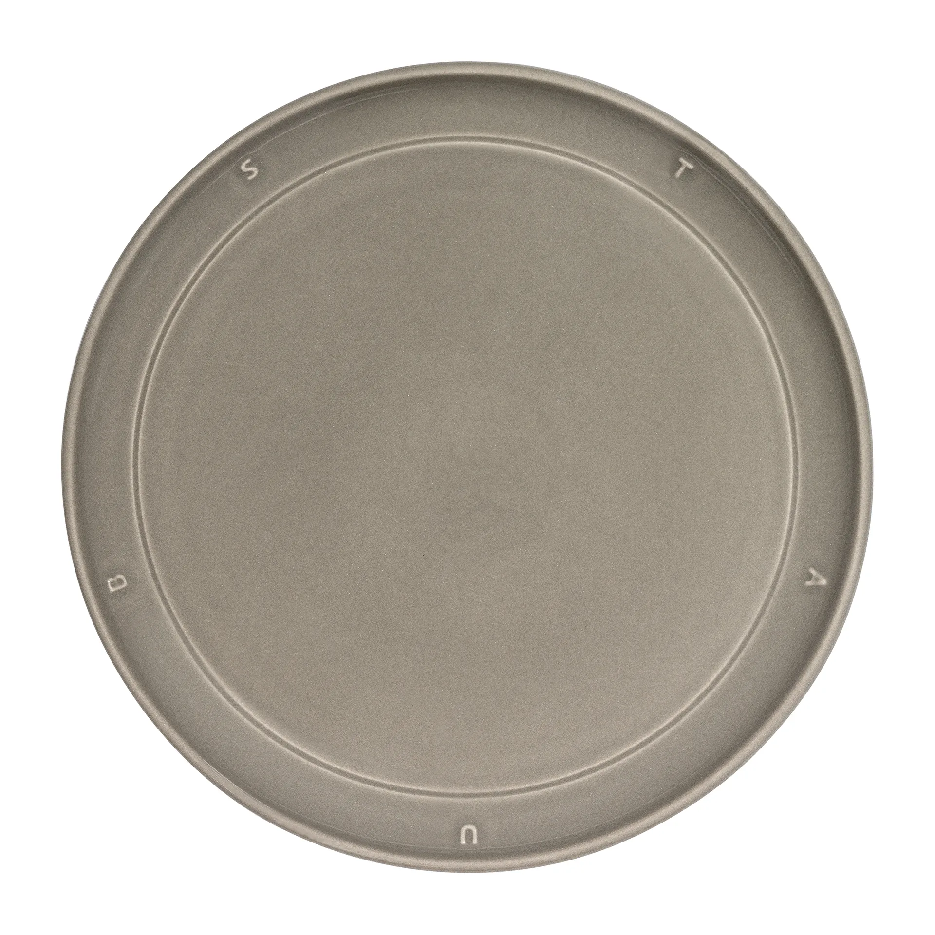 Staub Boussole plate Ø22 cm, Graphite grey STAUB