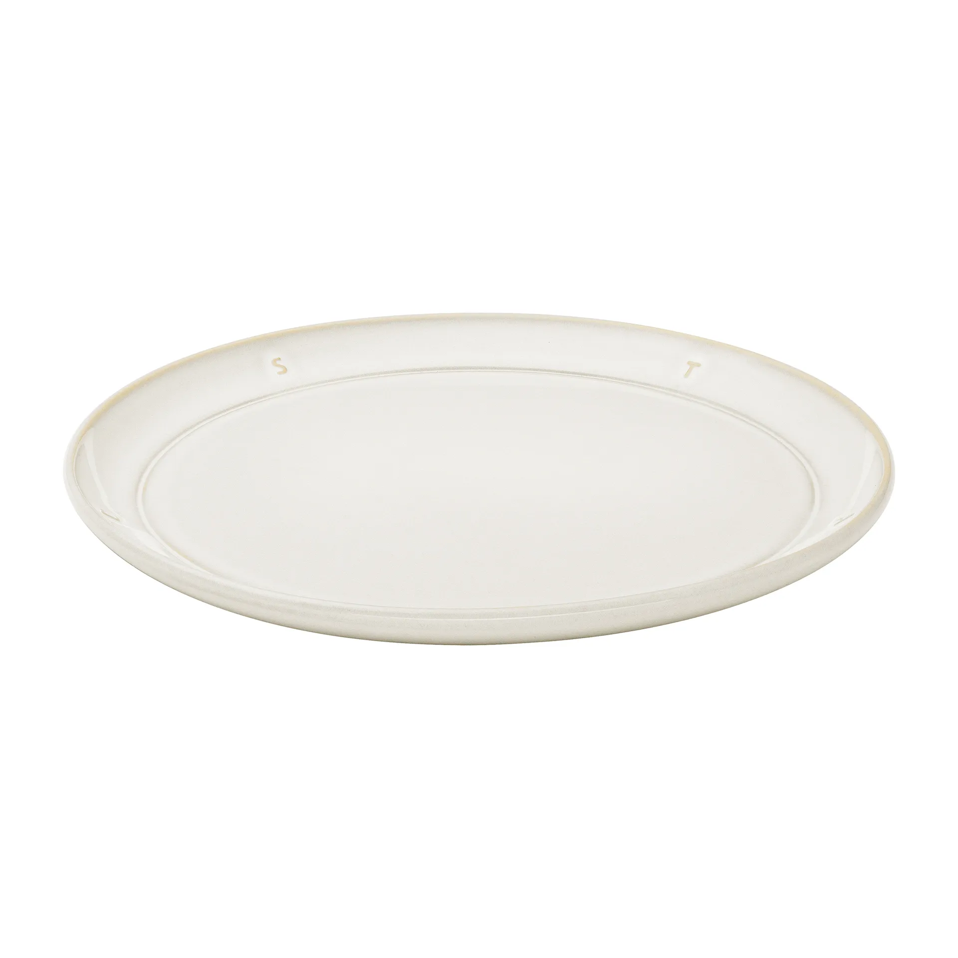 Staub Boussole plate Ø22 cm, Off white STAUB