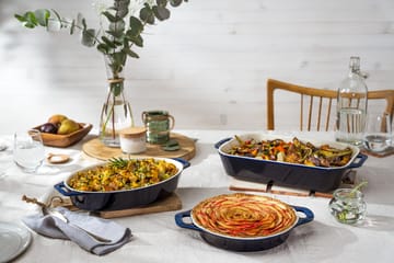 Staub Ceramic pie dish Ø24 cm - Dark blue - STAUB