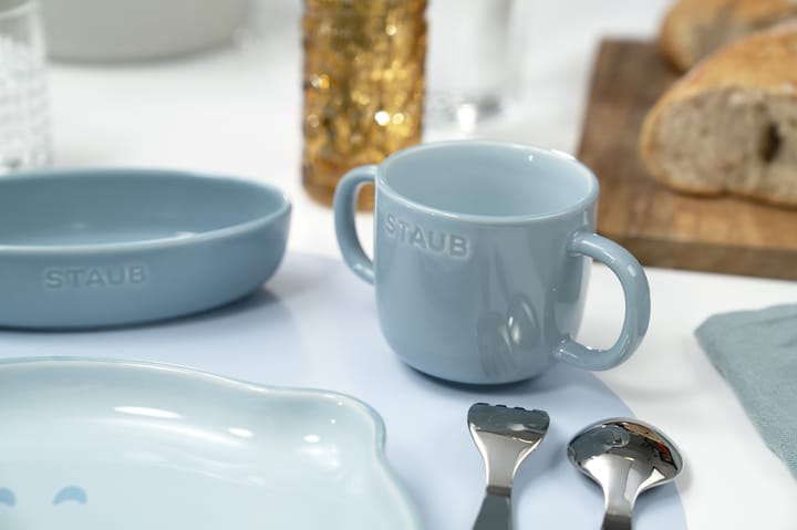 Staub children's dinnerware 4 pieces - Blue - STAUB