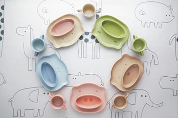 Staub children's dinnerware 4 pieces - Brown - STAUB