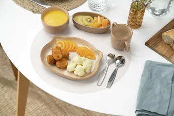 Staub children's dinnerware 4 pieces - Brown - STAUB