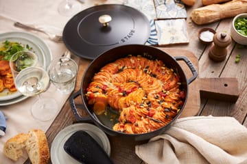 Staub Chistera braiser cast iron Ø24 cm - Black - STAUB