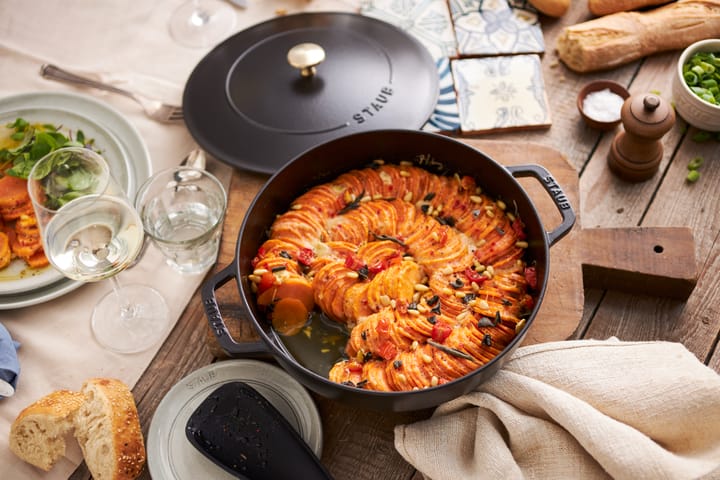 Staub Chistera braiser cast iron Ø24 cm, Black STAUB