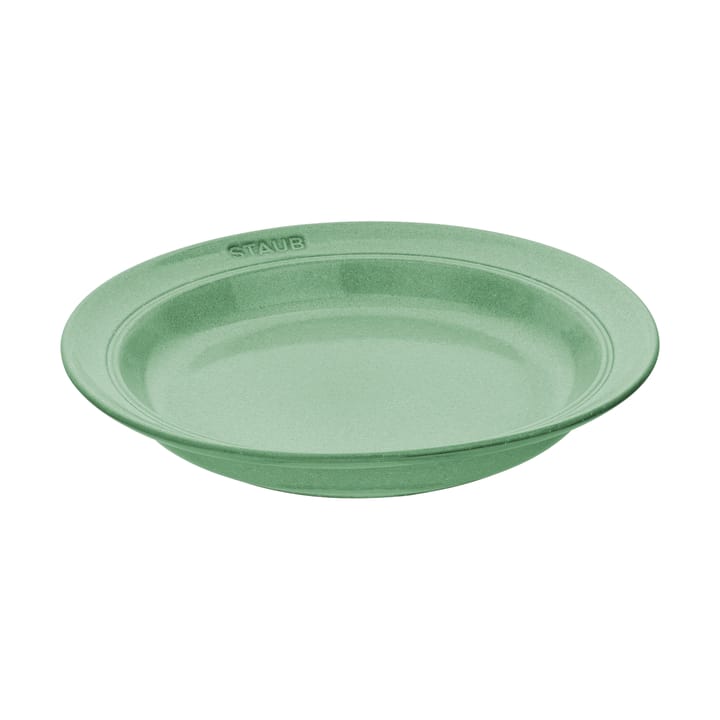 Staub deep plate Ø24 cm, Salvia STAUB