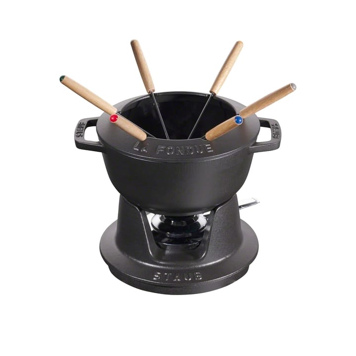Staub fondue set 1.65 l - black - STAUB