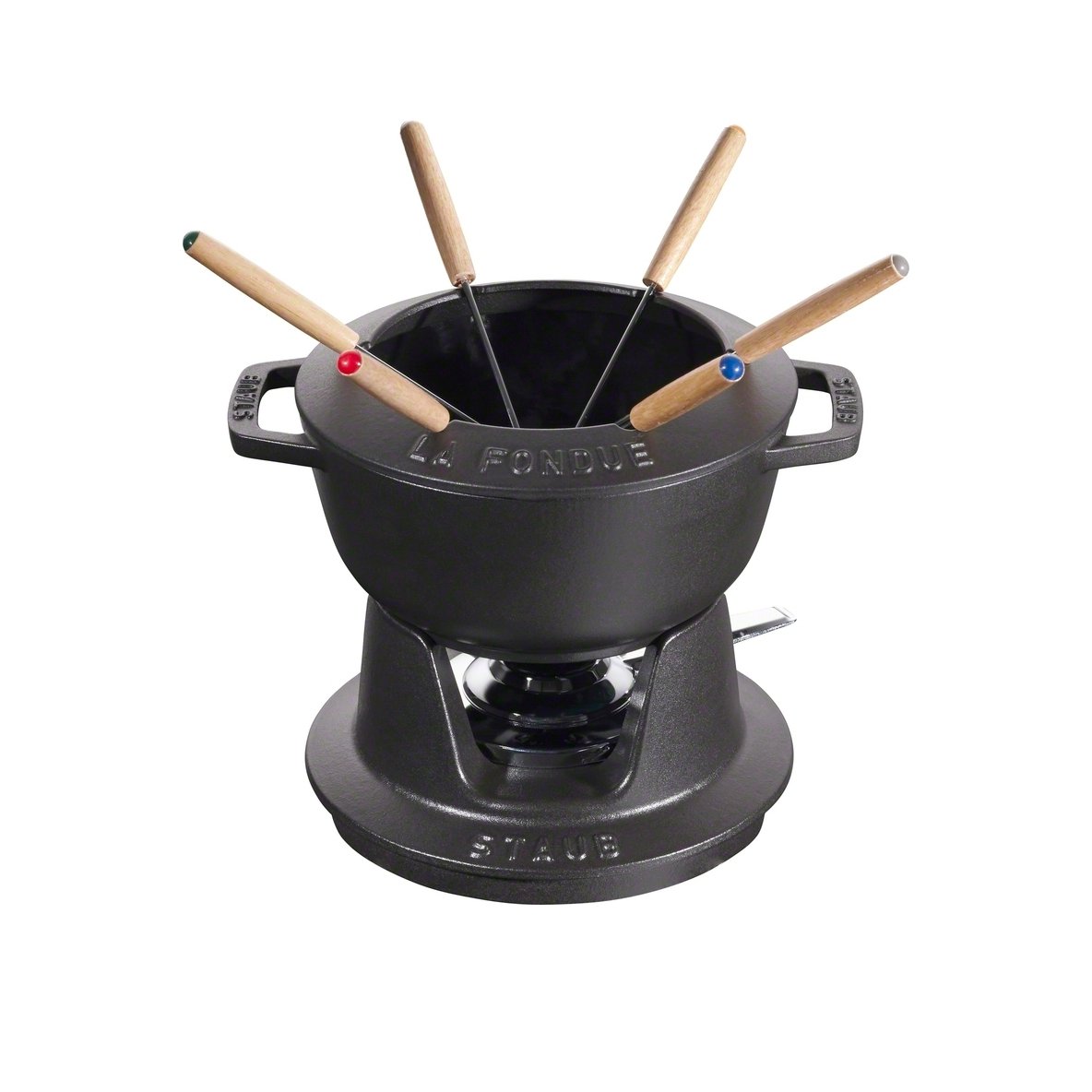 Staub fondue set 1.65 l black | Scandinavian Design | Other pots & pans | Black