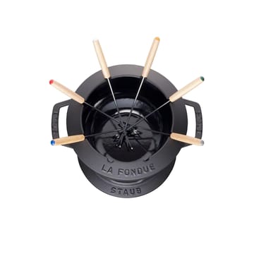 Staub fondue set 1.65 l - black - STAUB