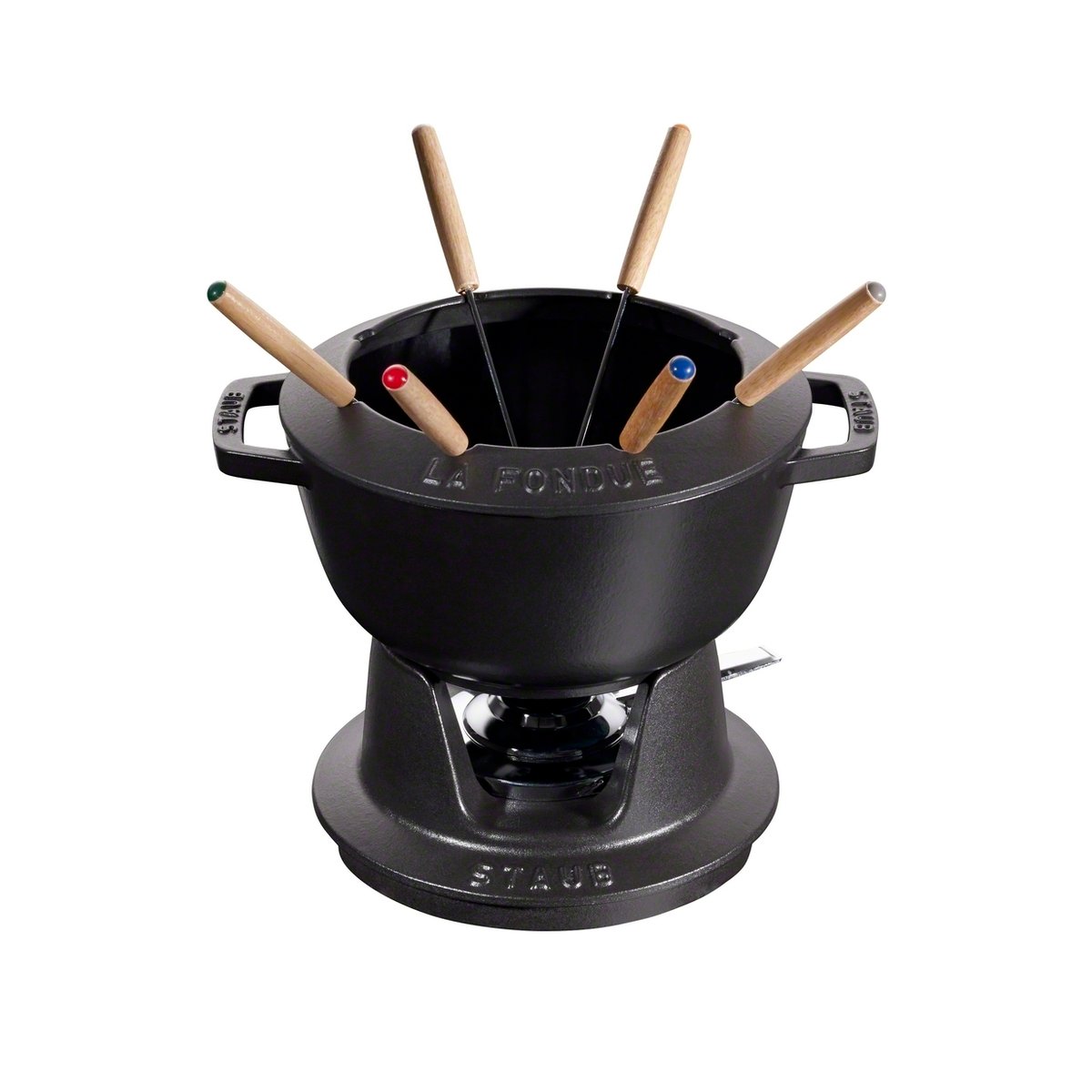 Staub fondue set 2.35 l black | Scandinavian Design | Other pots & pans | Black
