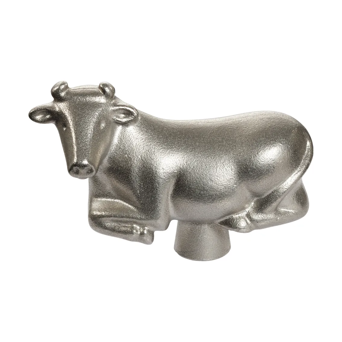 Staub knob in metal Cow | Scandinavian Design | Other kitchen utensils | Silver-coloured