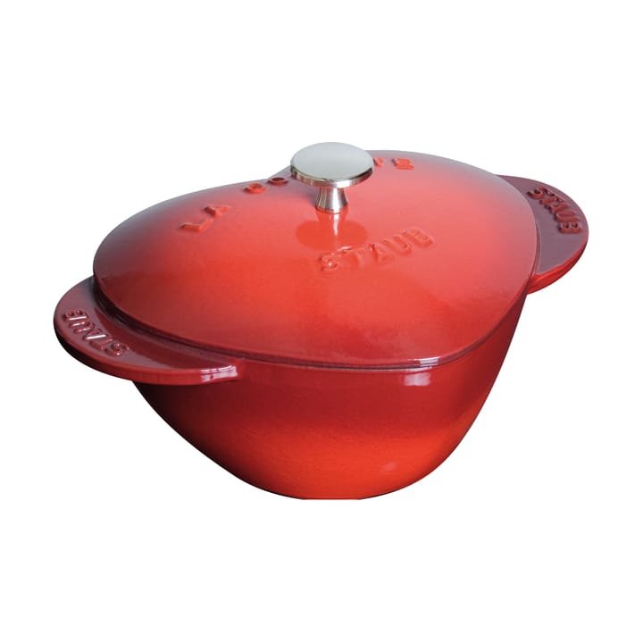 Staub La Cocotte heart-shaped pot 1.75 L - Red - STAUB