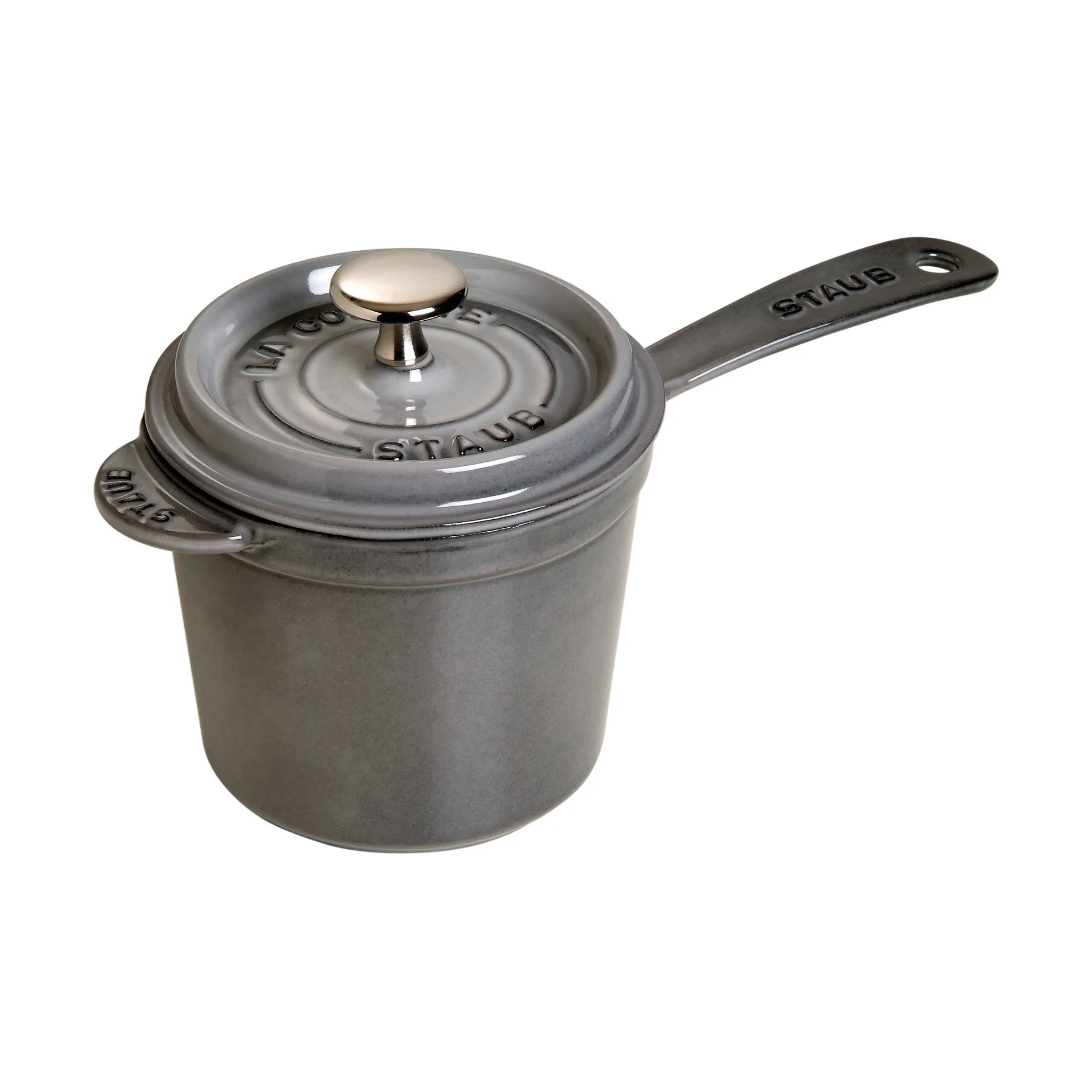 Staub La Cocotte high pot graphite grey, 1.2 L STAUB