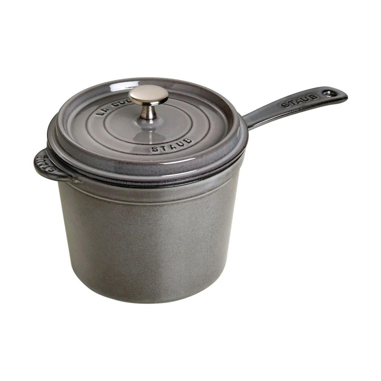 Staub La Cocotte high pot graphite grey 2.8 L | Scandinavian Design | Saucepans | Grey