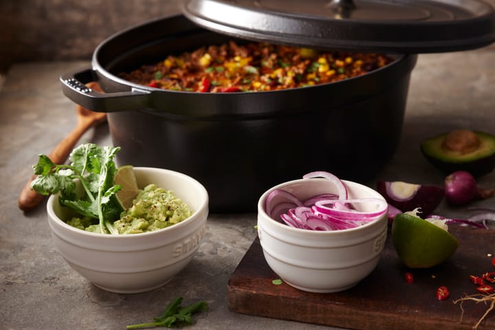 Staub La Cocotte oval pot cast iron 8 L, Black STAUB