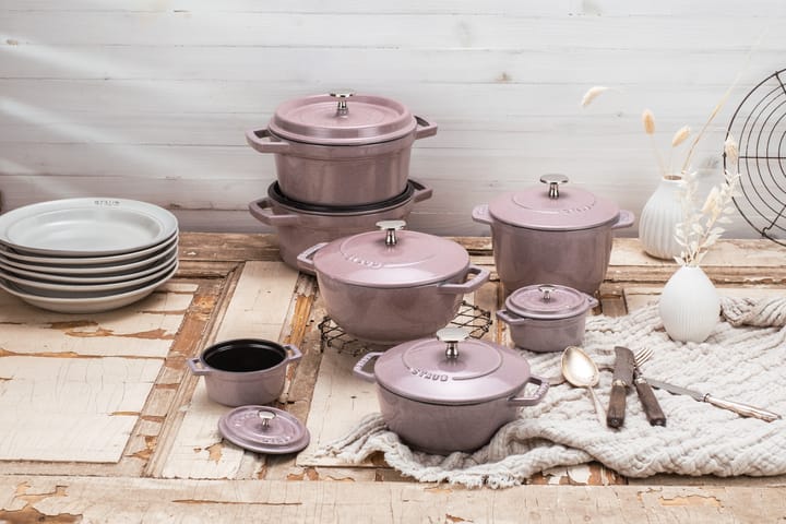 Staub La Cocotte round casserole cast iron 3.8 L, Cherry Blossom STAUB