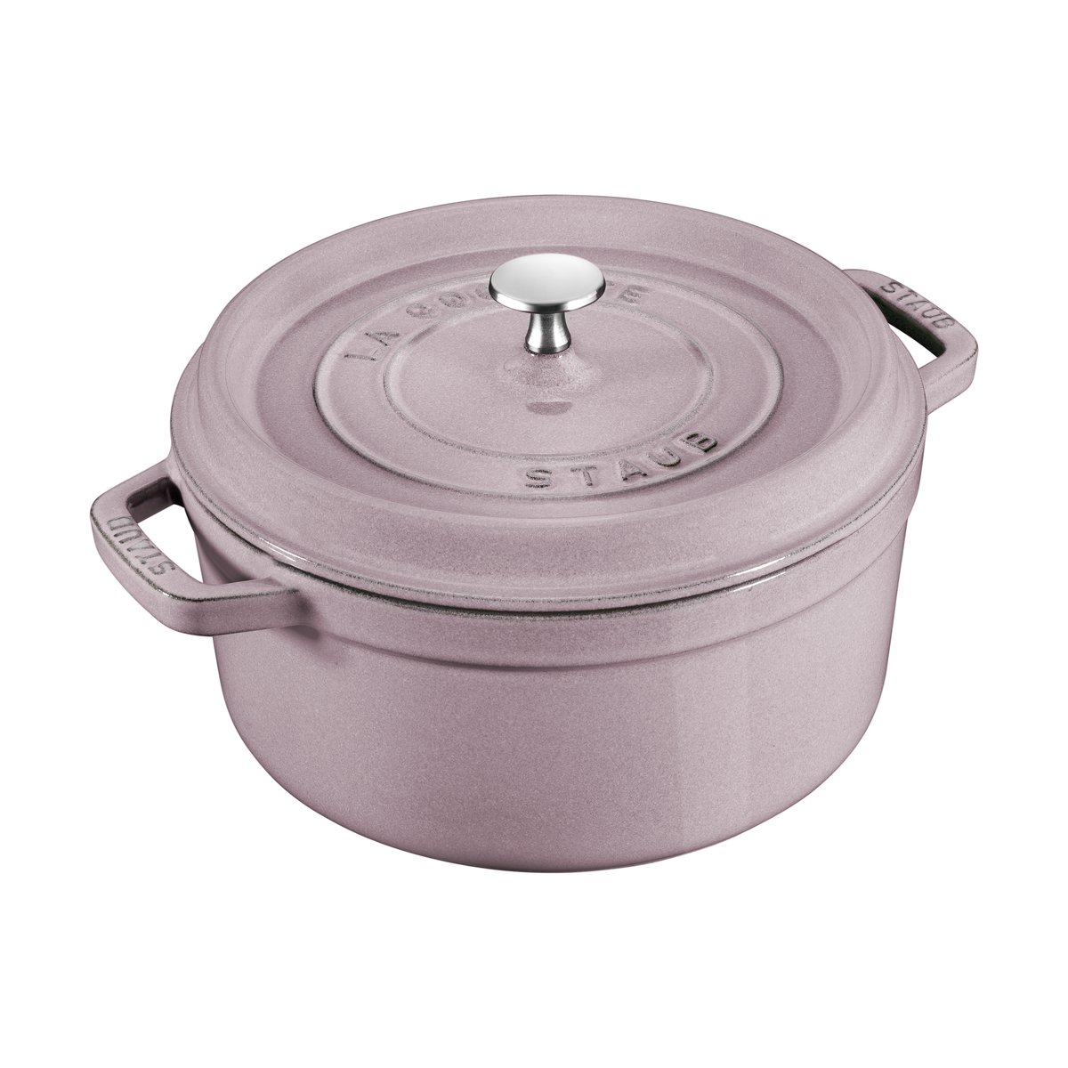 Staub La Cocotte round casserole cast iron 5.2 L Cherry Blossom