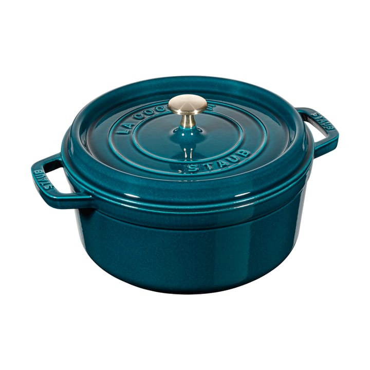 Staub La Cocotte round cast iron pot 2.2 L - La Mer - STAUB