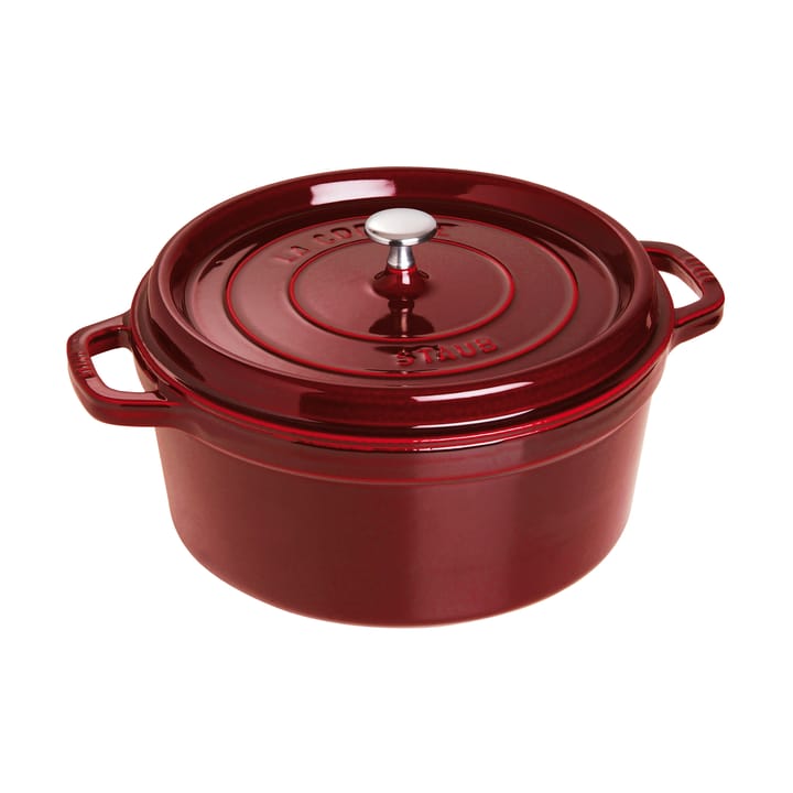 Staub La Cocotte round cast iron pot 6.7 L - Grenadine red - STAUB