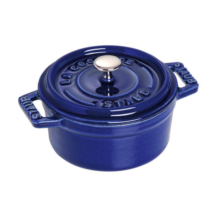 Staub La Cocotte round pot cast iron 0.25 L - Dark blue - STAUB