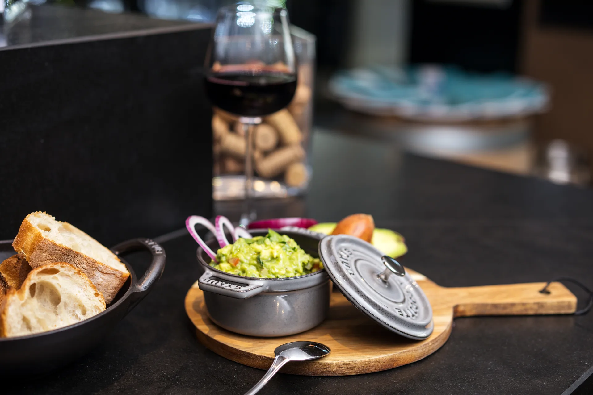 Staub La Cocotte round pot cast iron 0.25 L, Graphite gray STAUB