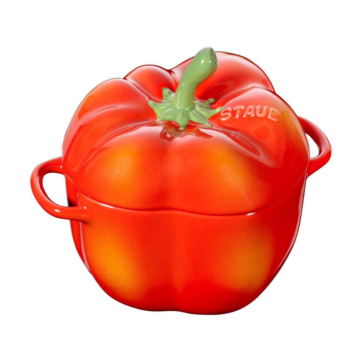 Staub mini cocotte paprika 0.47 L Orange-red | Scandinavian Design | Cooking pots & Casserole dishes | Red