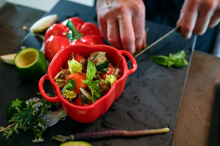 Staub mini cocotte paprika 0.47 L, Orange-red STAUB