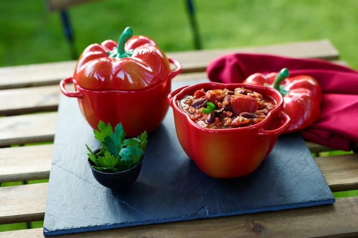 Staub mini cocotte paprika 0.47 L, Orange-red STAUB