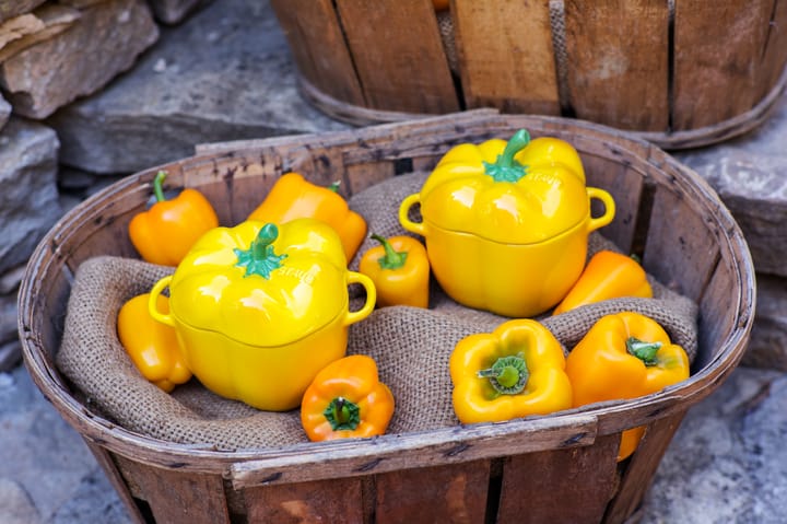 Staub mini cocotte paprika 0.47 L, Yellow STAUB