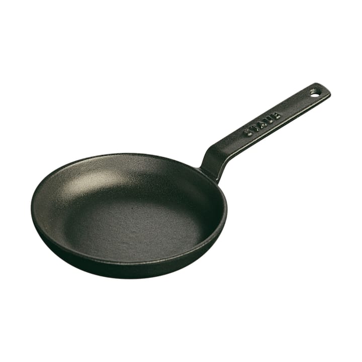 Staub mini frying pan cast iron 0.15 L - Black - STAUB