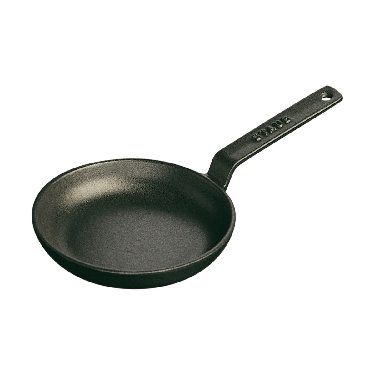 Staub mini frying pan cast iron 0.15 L Black | Scandinavian Design | Frying pans & skillets | Black