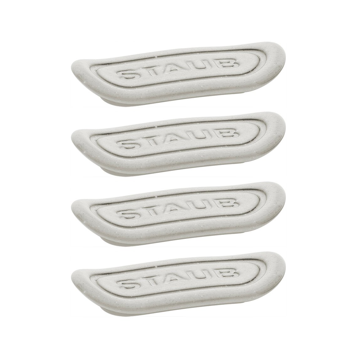 Staub New White Truffle cutlery holder 4-pack 6 cm | Scandinavian Design | Cutlery holders | White
