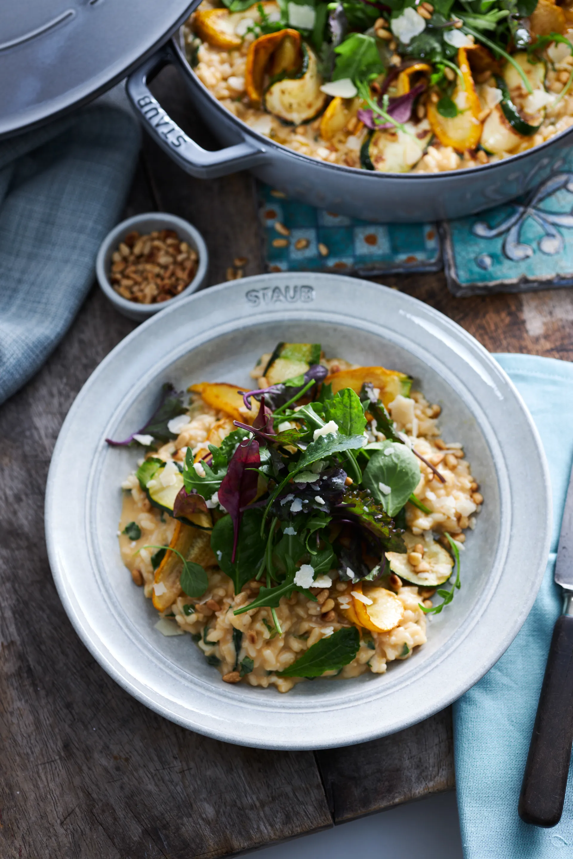 Staub New White Truffle deep plate, Ø22 cm STAUB