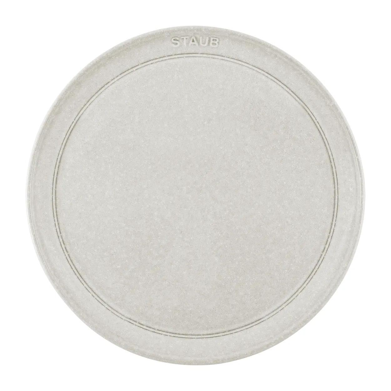 Staub New White Truffle dinner plate o26 cm | Scandinavian Design | Dinner plates | White